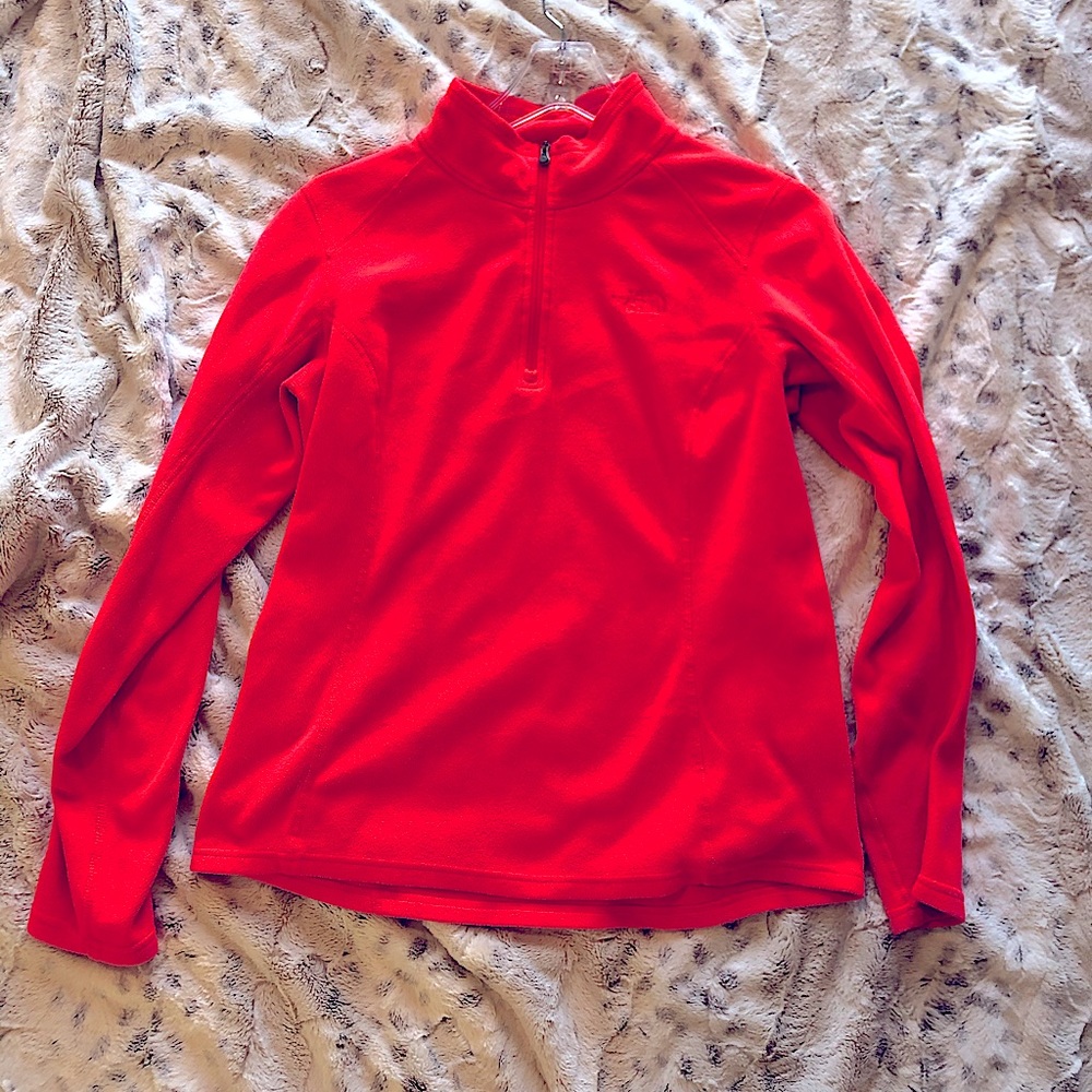North Face 1/4” zip fleece